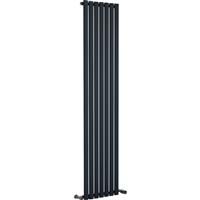 Ximax Bristol Designer Radiator 1800 x 410mm 3021Btu Single in Anthracite Steel