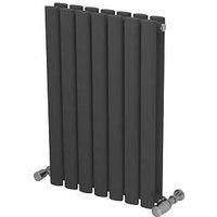 Ximax Fortuna Designer Radiator 600 x 410mm Anthracite 1601BTU (867TP)