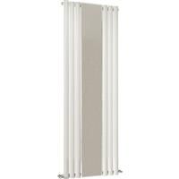 Ximax Bristol Single Mirror Designer Radiator 1800 x 590mm 2853BTU in White Steel