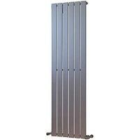 Ximax Vertirad Horizontal or vertical Designer Radiator Silver effect (W)445mm (H)1500mm