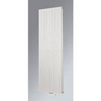 Ximax Triton Duplex Vertical Designer radiator White (H)1800 mm (W)450 mm