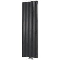 Ximax Triton Duplex Vertical Designer radiator Anthracite (H)1800 mm (W)450 mm