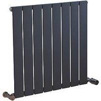 Ximax Oceanus Horizontal or Vertical Designer Radiator 600 x 595mm Anthracite (3712H)