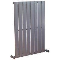 Ximax Oceanus Horizontal or Vertical Designer Radiator 900 x 595mm Silver (9328H)