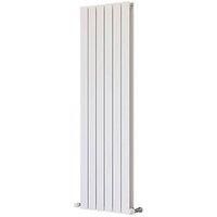 Ximax Vertirad Duplex Universal Vertical/horizontal Designer radiator White (H)1500 mm (W)445 mm