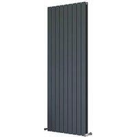 Ximax Oceanus Duplex Horizontal or Vertical Designer Radiator 1800 x 670mm Anthracite (9289H)