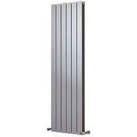 Ximax Oceanus Duplex Horizontal or Vertical Designer Radiator 1500 x 445mm Silver (4027H)