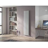Ximax Champion Duplex White Vertical Designer Radiator, (W)526mm X (H)1800mm