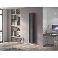 Ximax Champion Duplex Vertical Designer Radiator Anthracite (W)526mm (H)1800mm