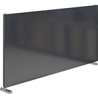Ximax Oxford Plan Horizontal Designer Radiator 445 x 1500mm 1990Btu in Anthracite Steel