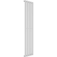 Azur Emilia Designer Panel Radiator 1800 x 372mm 2471Btu in White Steel