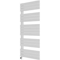 Ximax Oxford Open Electric Designer Towel Radiator 1495 x 600mm in White Steel