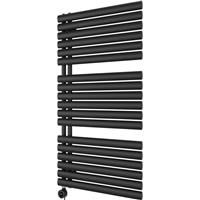 Ximax Bristol Open Electric Designer Towel Radiator 1164 x 600mm in Black