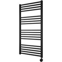 Ximax Manchester Electric Designer Towel Radiator 1174 x 600mm in Black