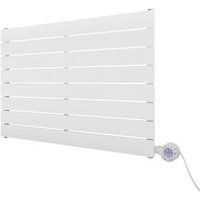Ximax Oceanus Horizontal Electric Designer Radiator 595 x 900mm White 2048BTU (563TR)