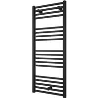 Ximax Manchester Towel Radiator 1174 x 500mm in Black