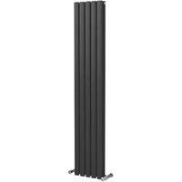 Ximax Fortuna Designer Radiator 1500 x 294mm Anthracite 2532BTU (991TP)