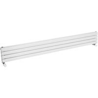 Ximax Bristol Double Horizontal Designer Radiator 236 x 1800mm 2758Btu in White Steel