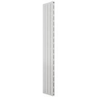 Ximax Vertirad Slimline Duplex Deluxe Satin White Vertical Designer Panel Radiator, (W)295mm X (H)1800mm