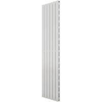 Ximax Vertirad Slimline Duplex Deluxe Satin White Vertical Designer Panel Radiator, (W)445mm X (H)1800mm