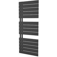 Ximax Oceanus Open Designer Towel Radiator 1195mm x 500mm Black 2109BTU (894GL)