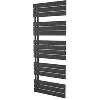 Ximax Oceanus Open Designer Towel Radiator 1495mm x 600mm Black 2928BTU (535GL)