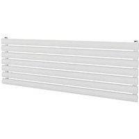 Ximax Fortuna Horizontal Designer Radiator 410mm x 1200mm White 1846BTU (271GL)