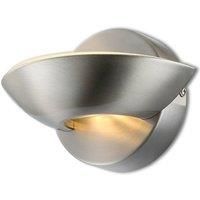 Home Essence 2 Light LED Flush Mount 11cmH 16.5cmW Matt Nickel