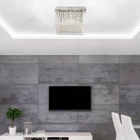 Globo Ceiling Light, chrome, 21 W
