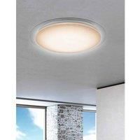 Globo Optima Large Flush Fitting With D cor Diffuser Led, White