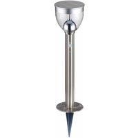 Globo Stainless Steel Solar Ip44 Outdoor Small Bollard Spike Light With Sensor
