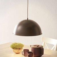 Globo Ceiling Pendant 1- Light Metal Xirena l, Rust Gold