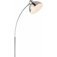 Globo Anita Satin Nickle Floor Lamp