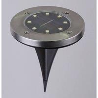 Globo 33414 LED solar ground spike light, black
