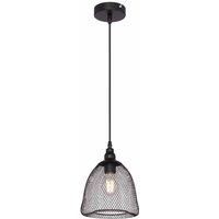 Globo Anya Black Bell Pendant