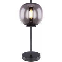 Globo Smoky Black Table Lamp