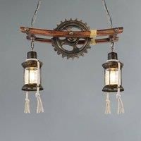 Globo Abella pendant light, 2-bulb