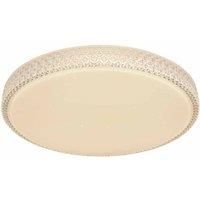 Globo Ovi 40W Flush Ceiling Light, White