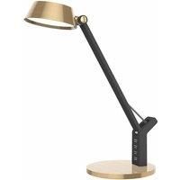 Globo Ursino LED table lamp, gold, dimmable, CCT