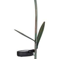 Globo 33653 solar decorative light, ground spike, flower