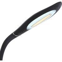 Globo Pattaya LED table lamp, black, dimmable, CCT