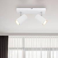2 x GU1035W230V White GLOBO 57911-2W Spotlight