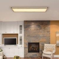 Globo Karla LED ceiling light rectangular length 120cm