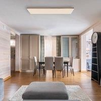 Globo Doro LED ceiling lamp rectangular CCT length 120cm