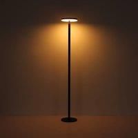 Globo LED floor lamp 36508, black, aluminium, CCT, IP54