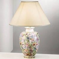 austrolux KOLARZ Giardino Panse - floral table lamp, 50 cm