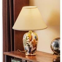 austrolux Damasco table lamp with 24 carat gold, 30 cm