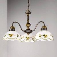 austrolux 3-bulb hanging light Nonna, grapes