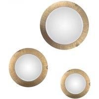 austrolux Moon Sun wall light, gold, 50 cm