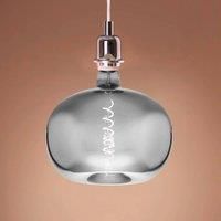 EGLO Big Size LED bulb E27 4 W, apple, filament chrome